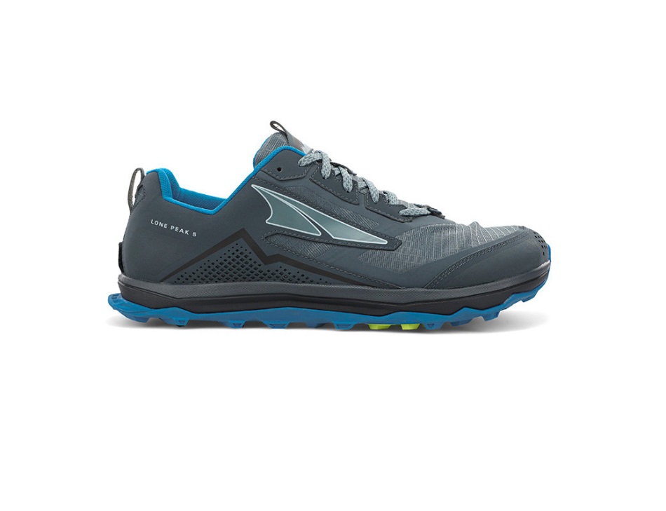 Altrarun Lone Peak 5 Wide Man Blue-Lime