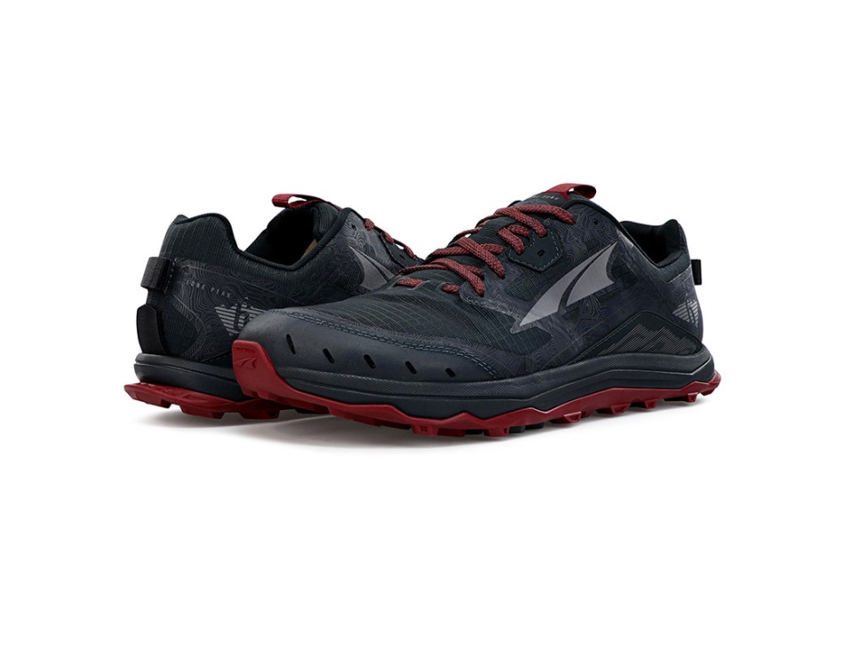 Altrarun Lone Peak 6 Man Black-Gray
