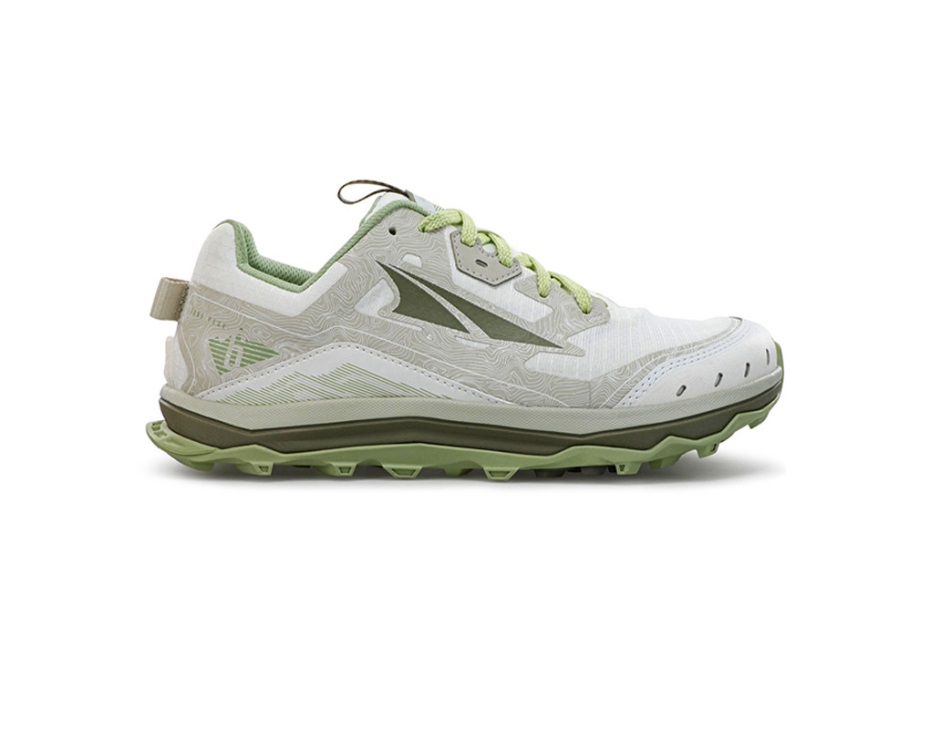 Altrarun Lone Peak 6 Woman White-Green