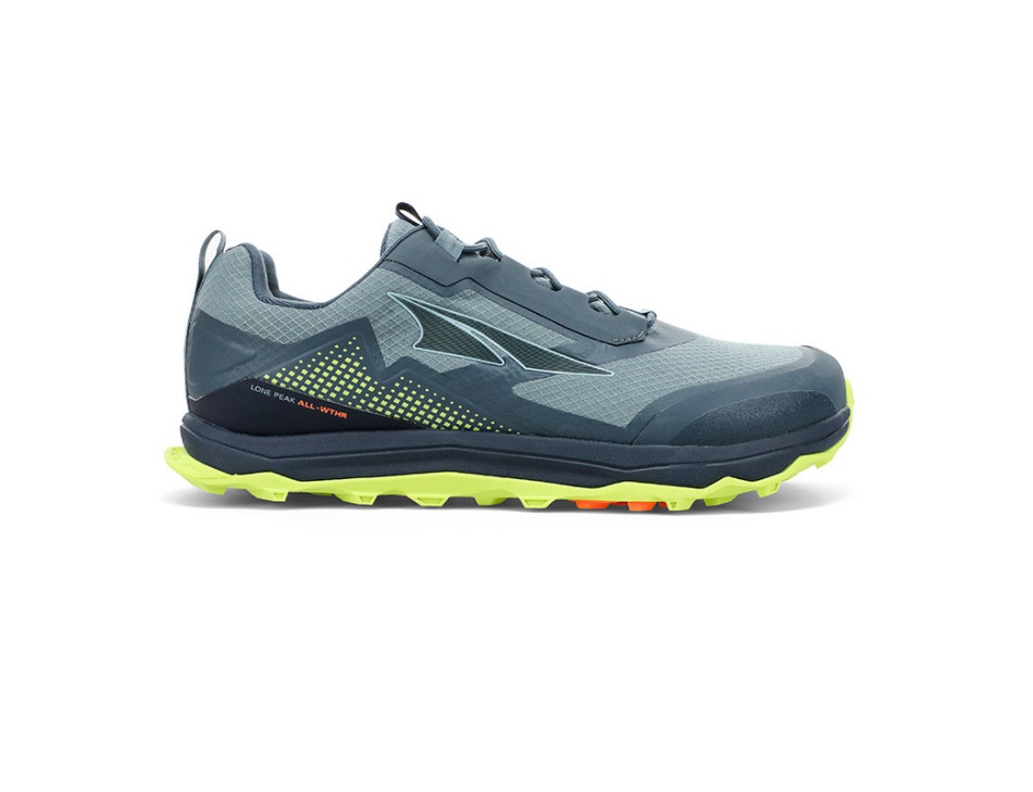 Altrarun Lone Peak ALL-WTHR Low Man Gray-Lime