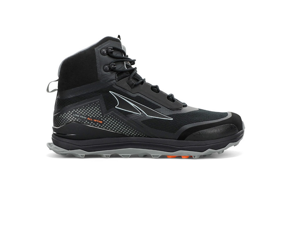 Altrarun Lone Peak ALL-WTHR Mid Man Black