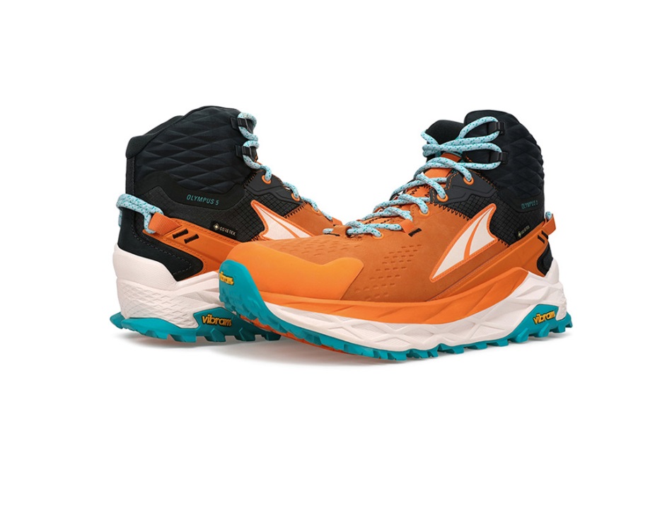 Altrarun OLYMPUS 5 HIKE MID GTX Gray-Orange